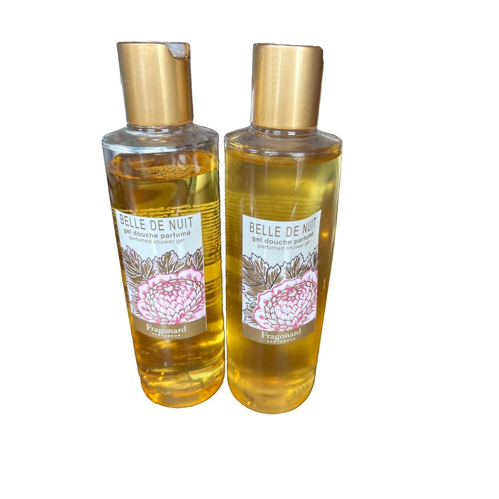 2 Lot Fragonard Parfum Shower Gel Belle De Nuit New And Sealed